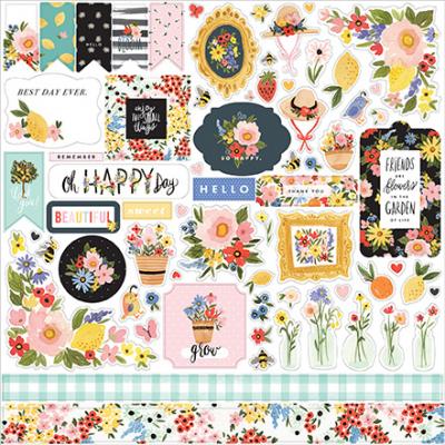 Carta Bella Oh Happy Day Stickerbogen - Element Sticker